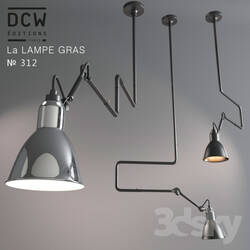 Ceiling light - Chandelier La LAMPE GRAS 312 