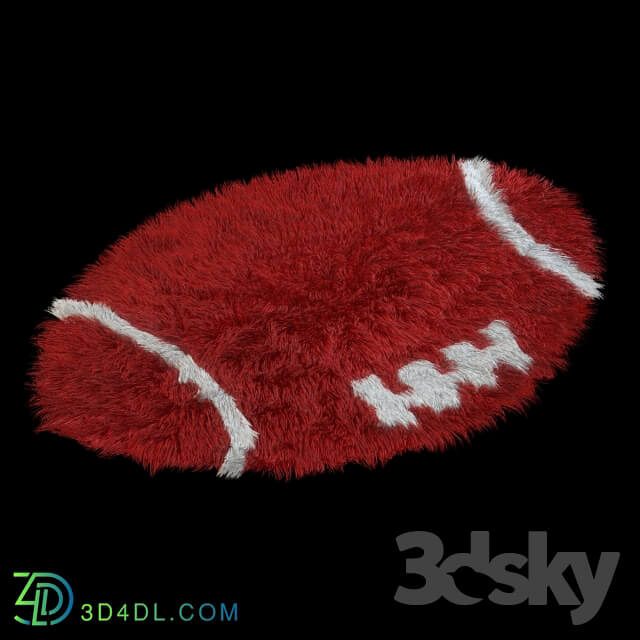 Miscellaneous Carpet Round Soccer