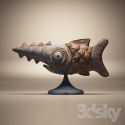 Sculpture - Fish Saw 