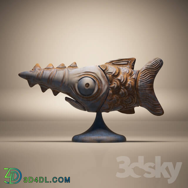 Sculpture - Fish Saw