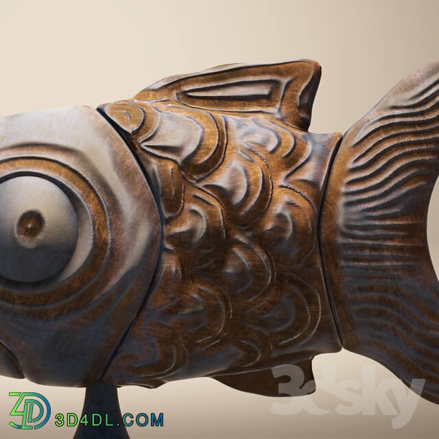 Sculpture - Fish Saw