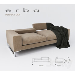 Sofa - ERBA ITALIA - PERFECT DAY 