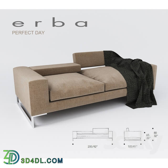 Sofa - ERBA ITALIA - PERFECT DAY