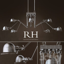 RH ATELIER CHANDELIER 