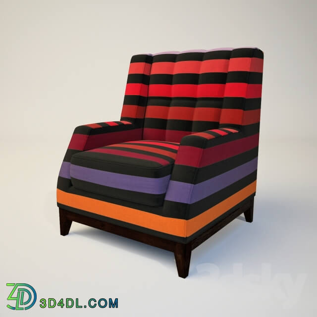 Armchair for restaurants and cafes