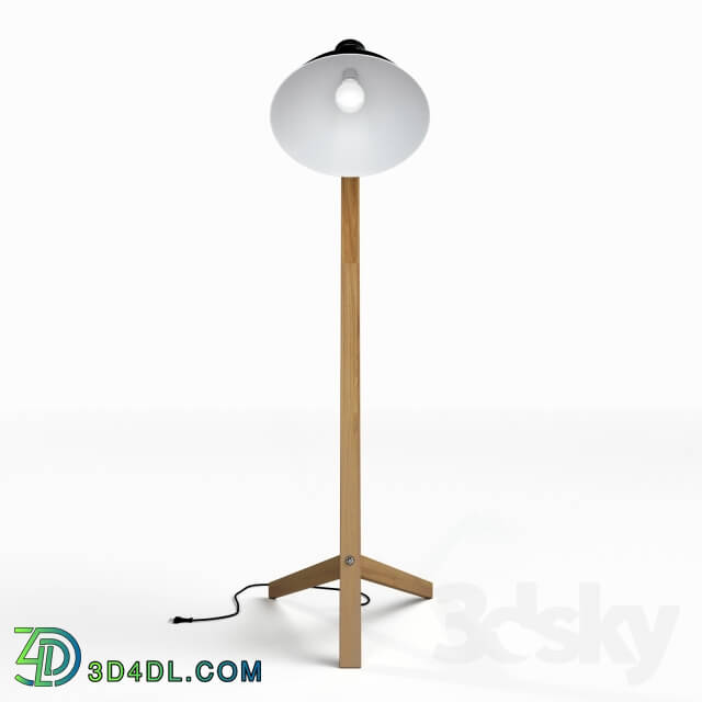 Scandinavian floor lamp