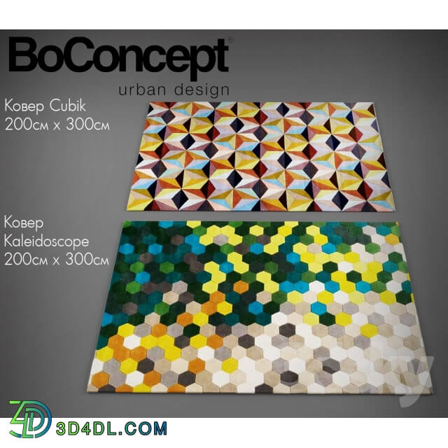Carpets - Carpets _ Kaleidoscope from BoConcept Cubik