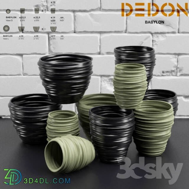 Vase - Dedon Babylon