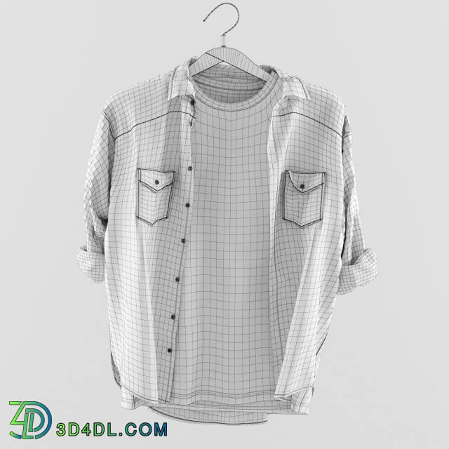 Shirt Clothes 3D Models