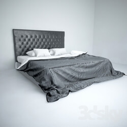 Bed - black_bed 