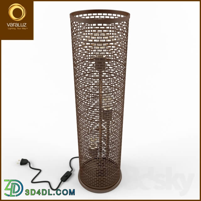 Table lamp - Varaluz _ Lit-Mesh Test 22.25 _quot_H Table Lamp with Drum Shade