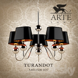 Chandelier Arte Lamp A4011LM 5CC Turandot 