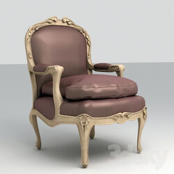 Arm chair - Classic Louis XV chair 