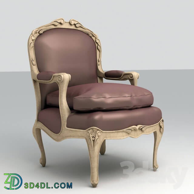 Arm chair - Classic Louis XV chair