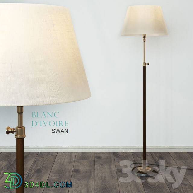 Blanc Divoire SWAN lamp 2 versions