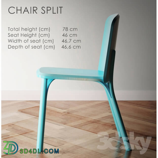 Chair - Split chair