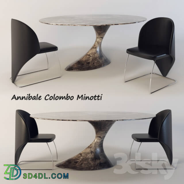 Table _ Chair - Annibale Colombo furniture