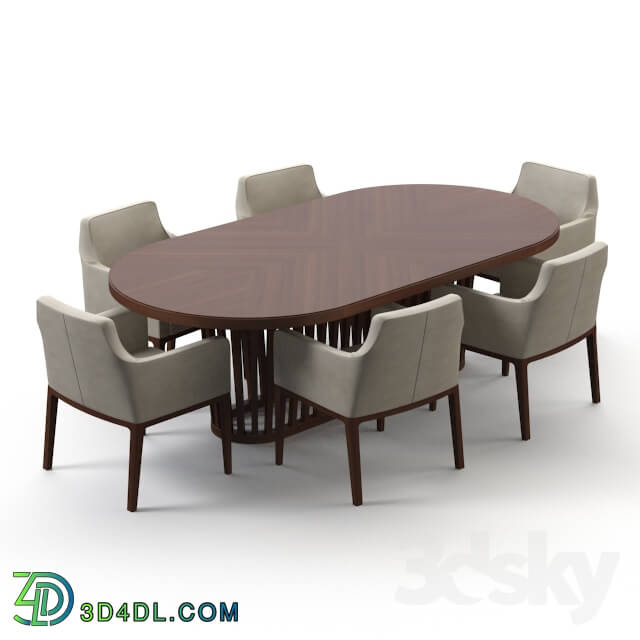 Table Chair Ulivi Dining Group