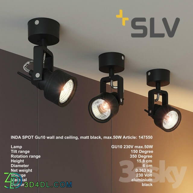 Technical lighting - SLV INDA SPOT GU10