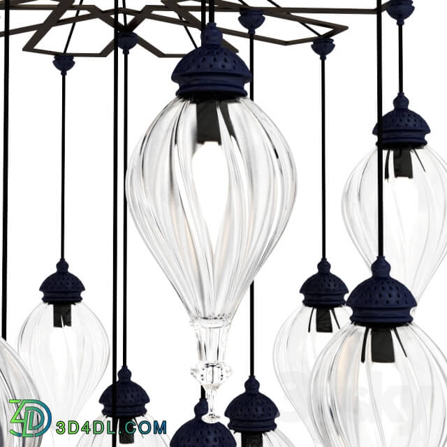 Candelier Pendant light 3D Models