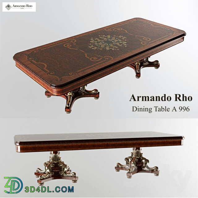 Table - Dining table Armando Rho A996