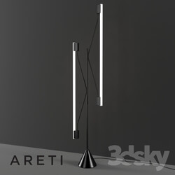 Floor lamp - Atelier Areti 2 Tubes 