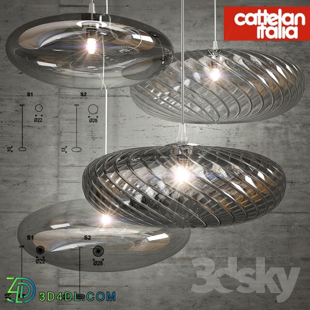 Ceiling light - Cattelan LIM and LIM-Z
