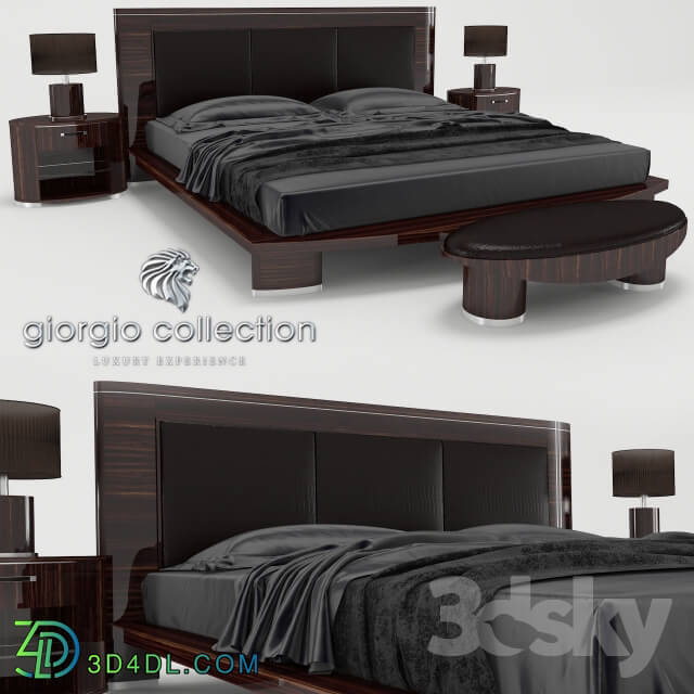 Bed Bed Giorgio Collection series Luna