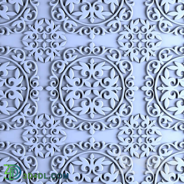 Decorative plaster - Decorative panel - 06
