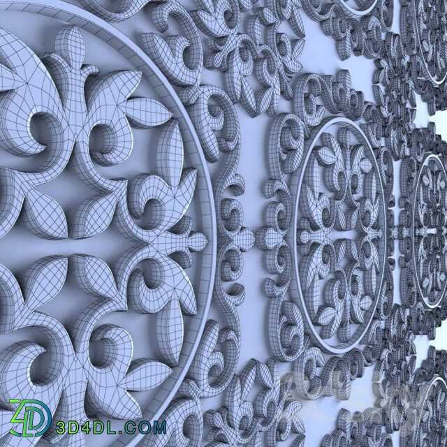 Decorative plaster - Decorative panel - 06