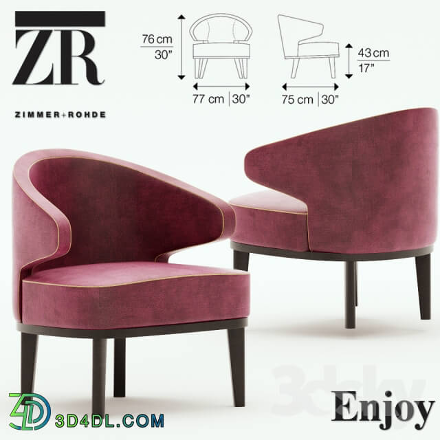 Zimmer Rohde Enjoy Armchair