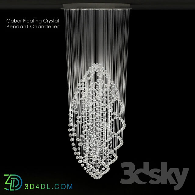 Ceiling light - Gabor Floating Crystal Pendant Chandelier