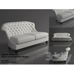 Leather sofas Angelo Cappellini Magda 
