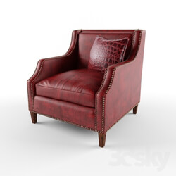 Arm chair - leather chair william 
