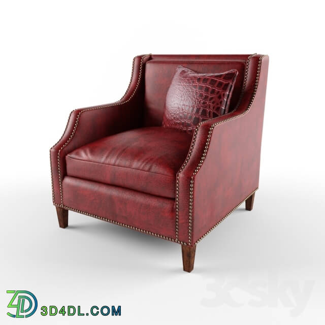 Arm chair - leather chair william