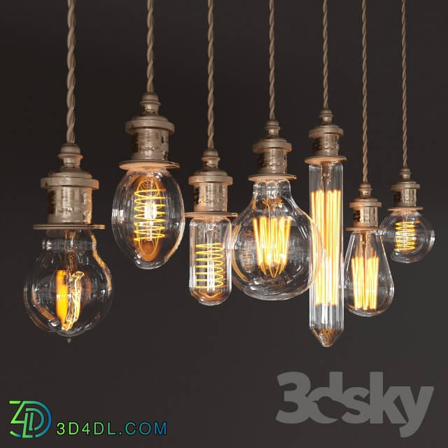 Ceiling light - Edison lamp