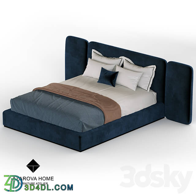 OM bed Azarova Home bed Rodin Bed 3D Models 3DSKY