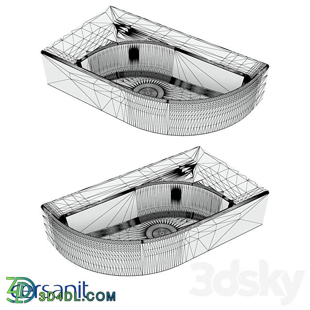 Sink Cameo 45 3D Models 3DSKY