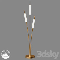 Floor lamp - LampsShop.com T6091 Floor Lamp Cane 