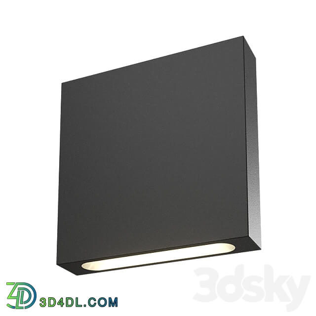 Square LED recessed luminaire Integrator Duo IT 002 3D Models 3DSKY