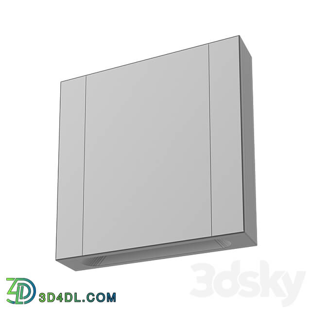 Square LED recessed luminaire Integrator Duo IT 002 3D Models 3DSKY