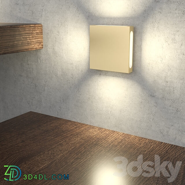 Integrator IT 004 Square Recessed Staircase Lighting Fixture 3D Models 3DSKY