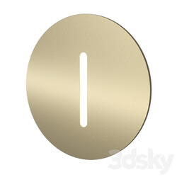 Round recessed luminaire Integrator IT 753. Illumination of the steps of the stairs 3D Models 3DSKY 