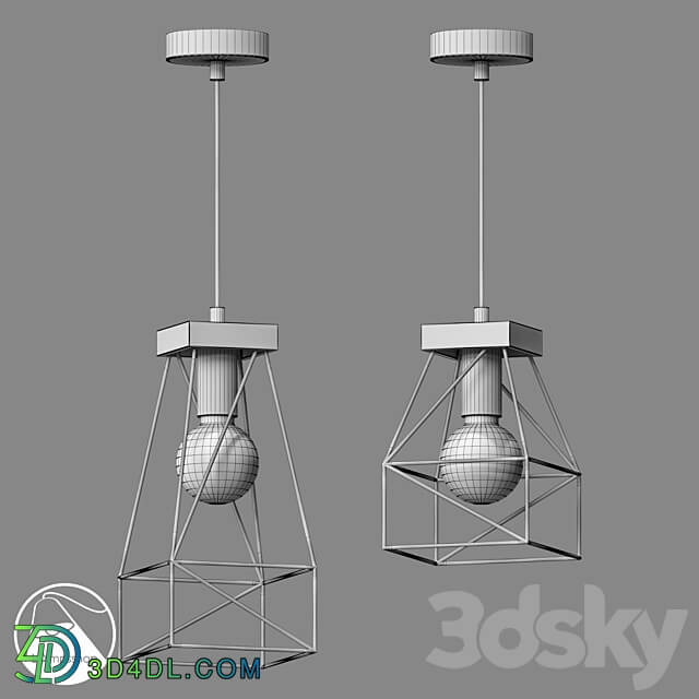 LampsShop.com CPDL7001 Pendant Color kid Pendant light 3D Models 3DSKY