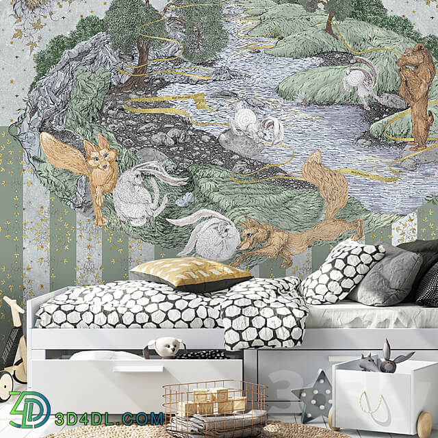 Wall covering - Designer wallpaper TRULALA pack 1