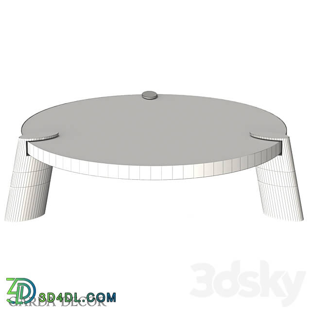 Table - JOURNAL TABLE KONG LIGHT NUT 58DB-CT17191LT Garda Decor