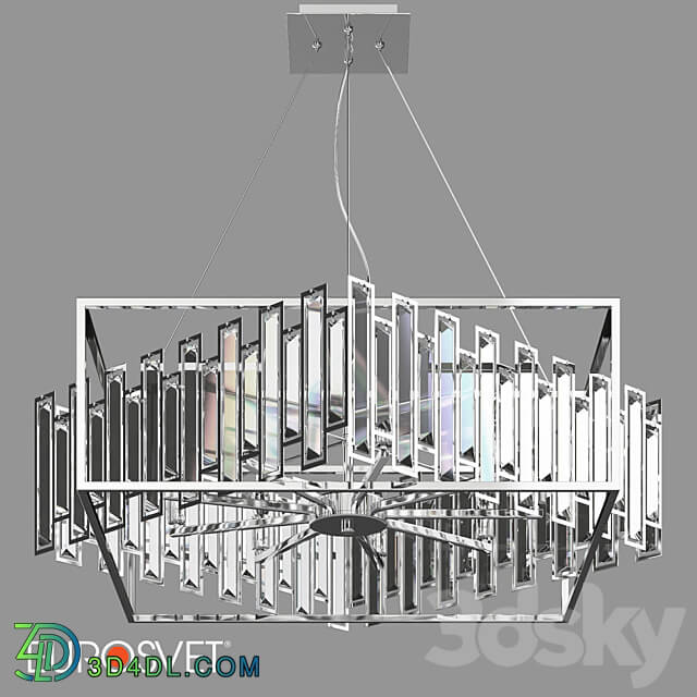 OM Pendant chandelier with crystal Bogate s 312 9 Cella Pendant light 3D Models 3DSKY