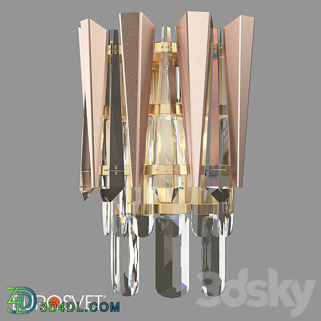 OM Sconce with crystal Bogate 39 s 328 2 Coda 3D Models 3DSKY