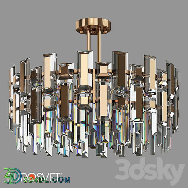 Pendant light - OM Ceiling chandelier with crystal Bogate__39_s 330_9 Lago