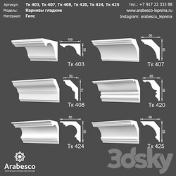Smooth eaves Tk 403 Tk 407 Tk 408 Tk 420 Tk 424 Tk 425 OM 3D Models 3DSKY 